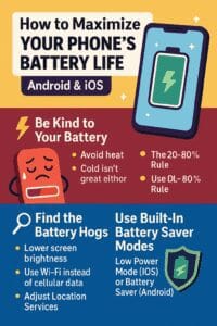 “Maximize Your Phone’s Battery Life — No Tech Skills Needed!”